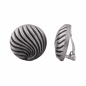 Preview: Clip ca.21mm Muscheldekor altsilber-fbg