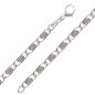 Preview: Kette Collier S-Panzer 4,6mm 925 Silber 60cm