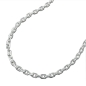 Preview: Kette 2mm Ankerkette 8x diamantiert Silber 925 38cm