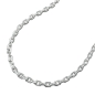 Preview: Kette 2mm Ankerkette 8x diamantiert Silber 925 50cm