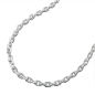 Preview: Kette 2mm Ankerkette 8x diamantiert Silber 925 60cm