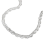 Preview: Kette Doppelanker 3mm Silber 925 45cm