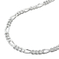 Preview: Kette 3mm Figarokette Silber 925 50cm