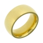 Preview: Ring 10mm Edelstahl goldplattiert