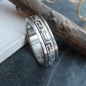 Preview: Ring Meander 6mm Edelstahl