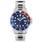 Preview: Dugena Herren Armbanduhr blau Diver 4460774 Quarz