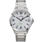 Preview: Dugena Herrenuhr weiss silber Boston Solar 4461146 Quarz