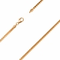 Preview: Collier Kette 1mm Venezianer rose vergoldet Silber 925 42cm