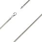 Preview: Collier Kette 1mm Venezianer  Silber 925 45cm