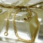 Preview: Kette Collier 2,2mm Doppelpanzer 14Kt GOLD 50cm