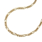 Preview: Armband 1,4mm Figarokette 14Kt GOLD 19cm