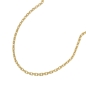 Preview: Armband 1,3mm Ankerkette diamantiert 14Kt GOLD