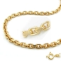 Preview: Collier Anker flach 1,5mm 8Kt 333 GOLD 40cm