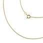 Preview: Kette 1,1mm Ankerkette rund 9Kt GOLD 42cm