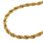 Preview: Armband 3,3mm Kordelkette 9Kt GOLD 21cm