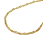 Preview: Kette 1,3mm Singapurkette 14Kt GOLD 42cm