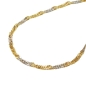 Preview: Kette 1,8mm Singapur bicolor 9Kt GOLD 45cm