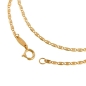 Preview: Kette 1,5mm Collier Fantasiekette 9Kt GOLD 45cm