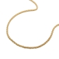 Preview: Kette 1,1mm Zopfkette 9Kt GOLD 45cm