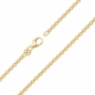 Preview: Collier Anker rund 2,3mm 8Kt 333 GOLD 42cm