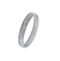 Preview: Partner Freundschafts Ringe aus 925 Silber Diamantschnitt Muster 3mm