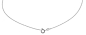 Preview: Collier Anker rund 1,6mm 14Kt 585 WEISSGOLD 40cm