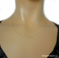 Preview: Collier Anker rund 1,6mm 8Kt 333 GOLD 38cm