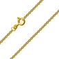 Preview: Collier Anker rund 1,1mm 8Kt 333 GOLD 38cm