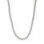 Preview: Collier Kette Ankerkette 6mm rund Erbskette Silber 925 45cm