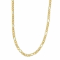 Preview: Collier Kette 4mm Figarokette 8Kt GOLD 60cm