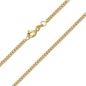 Preview: Collier Panzer flach 2,1mm 8Kt 333 GOLD 55cm