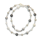 Preview: Collier Kette Mixpearl