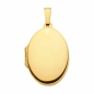 Preview: Medaillon oval 17x23mm 14Kt GOLD