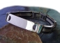 Preview: Armband Edelstahl ID Gravurplatte RIO 20cm