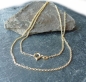 Preview: Collier Anker rund 1,6mm 8Kt 333 GOLD 40cm