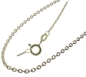 Preview: Collier Anker rund 1,6mm 14Kt 585 WEISSGOLD 38cm