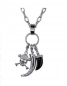 Preview: Charm Set Karibik Zahn Horn Pirat 925 Silber