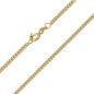 Preview: Collier Panzer flach 45cm 2,1mm 8Kt 333 GOLD