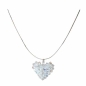 Preview: Collier Crystal 3D Herz 39cm