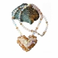 Preview: Collier Herz Light Colorado Topaz AB Crystal AB 53cm