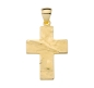 Preview: Anhänger Kreuz gehämmert 15x21mm 8Kt 333 GOLD