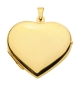 Preview: Medaillon Herz 25x23mm 8Kt GOLD