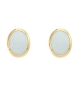 Preview: Ohrstecker Opal oval 585 Gold