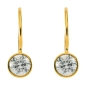 Preview: Brisur Boutons Zirkonia 8Kt 333 GOLD