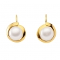 Preview: Boutons Ohrringe Zuchtperle 8Kt 333 GOLD