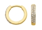 Preview: Creole 13,1x2,7mm Zirkonia 8Kt 333 GOLD