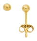 Preview: Stecker 3mm Kugel 8Kt 333 GOLD