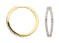 Preview: Creole 20x5,2mm Zirkonia 8Kt 333 GOLD