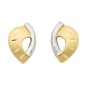 Preview: Ohrstecker bicolor 8Kt 333 GOLD