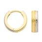 Preview: Creole 13,4x3,9mm bicolor 8Kt 333 GOLD